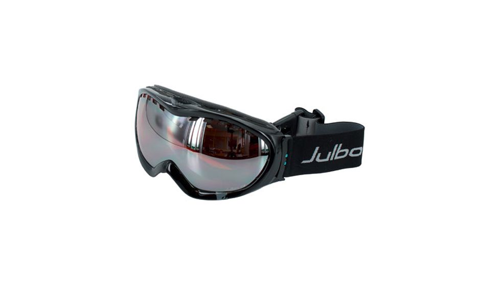 Julbo Around Excel OTG Rx Insert Goggles - Black Frame, Silver Flash/Orange tint lens 79112140
