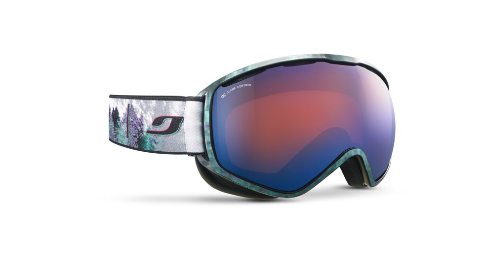 Julbo Atlas Goggles, Green, Red Polarized Lens, J73991148