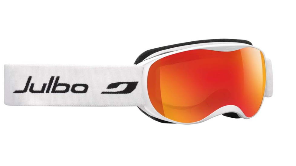Julbo Atmo Goggles, White/Orange w/Orange Cat 3 Double Spherical Lenses And Multilayer Fire Flash Treatment 73812114