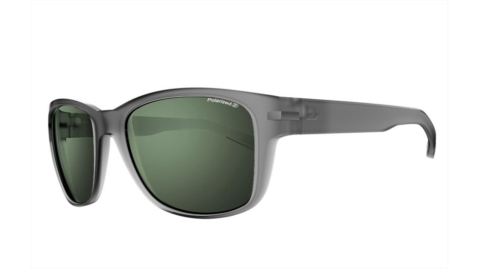 Julbo Carmel Sunglasses with Polarized 3 Lenses, Matte Trans. Gray, Large J4799021