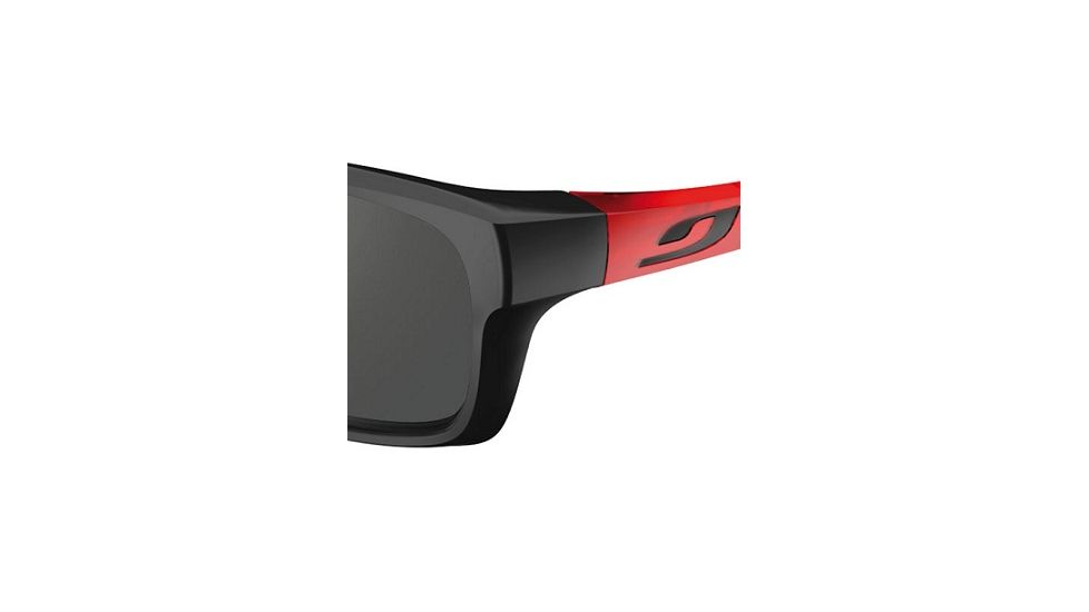 Julbo Colbalt Sunglasses; Shiny Black/Red Frames w/ Spectron 3 Lenses 4512014