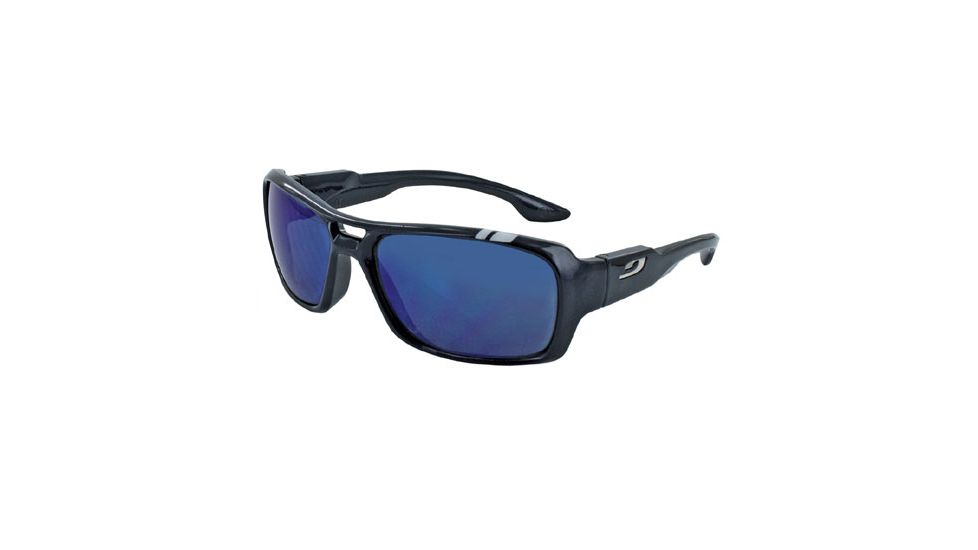Julbo Dock Rx Sunglasses - Black - Polarized 3+ Blue Flash Lens 4179014
