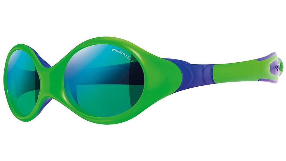 Julbo Looping 3 Progressive Prescription Sunglasses, Lime / Blue Frame, Spectron 3 Cf Lens-3491116PR