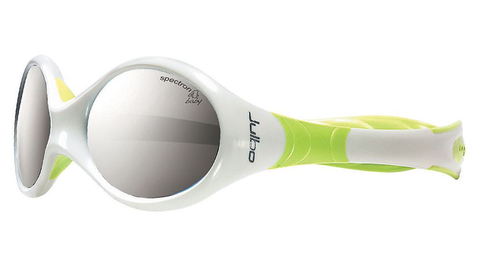 Julbo Looping 3 Progressive Prescription Sunglasses, White / Lime Frame, Spectron 4 Baby Lens-349116PR