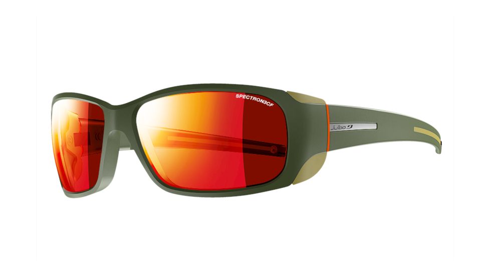 Julbo Montebianco Progressive Prescription Sunglasses, Army/Orange Frame, J4151154PR