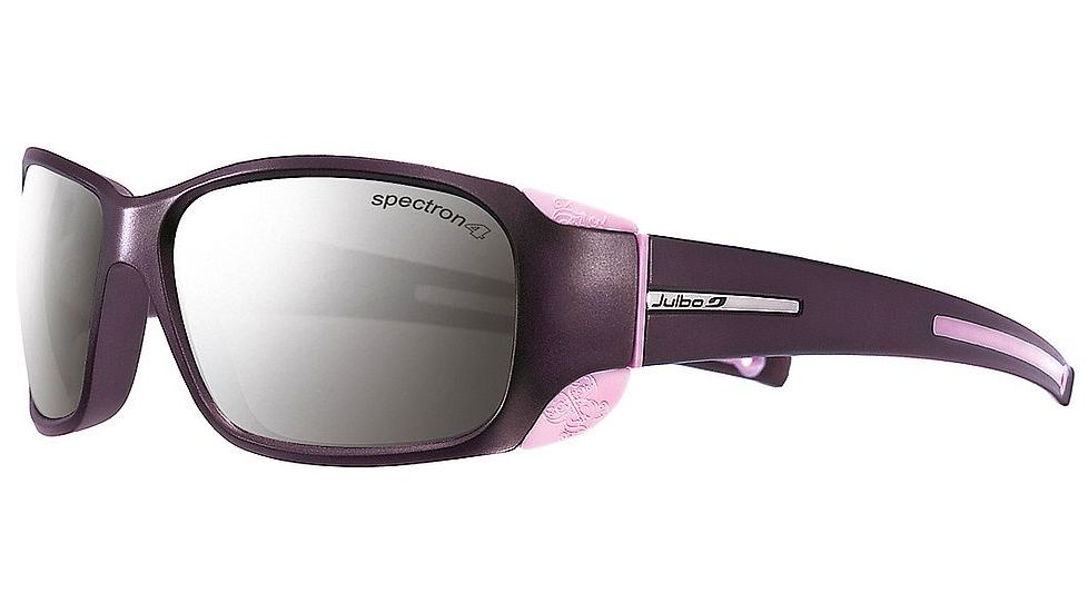 Julbo Monterosa Mountain Sunglasses, Plum/Pink Frame Frame w/Spectron 4 Lenses 401126