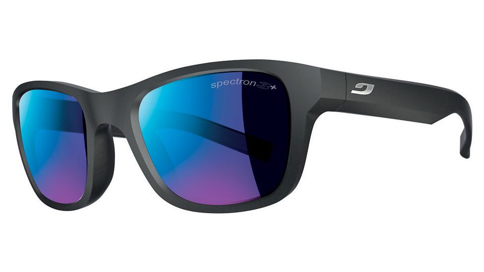 Julbo Reach Bifocal Prescription Sunglasses, Matte Black Frame, Spectron 3+ W/ Blue Flash Lens-J4641114BI