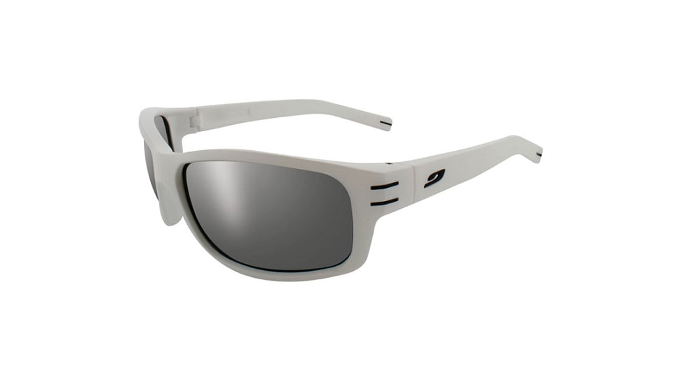 Julbo Suspect Sunglasses Matt White Frame w/ Polarized Lenses 4499011