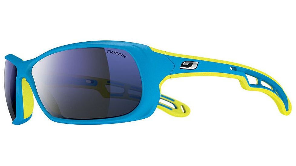 Julbo Swell Progressive Prescription Sunglasses, Blue / Yellow Frame, Octopus Lens, Polarized-J4418012PR