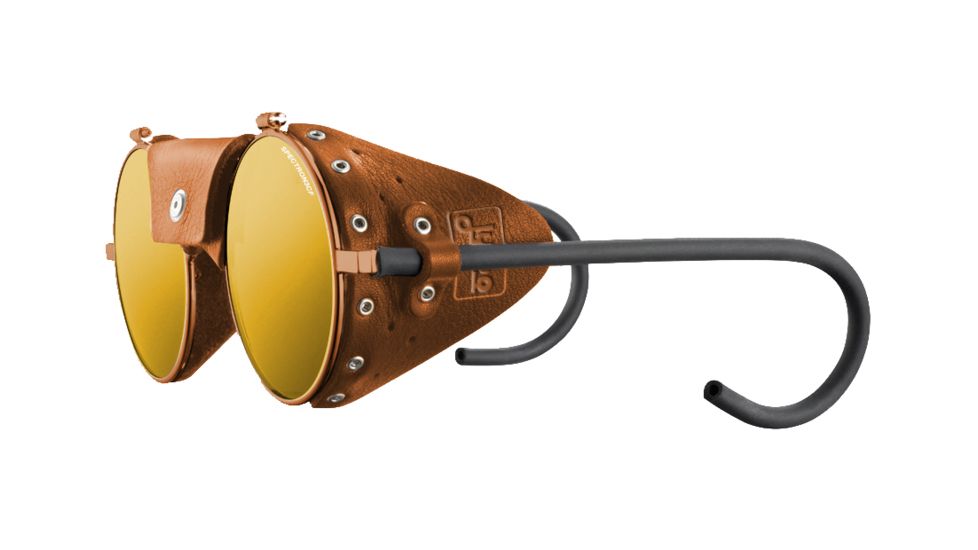 Julbo Vermont Classic Sunglasses, Brass/Brown with Spectron 3CF Lenses, Brass/Brown, Medium J0101150