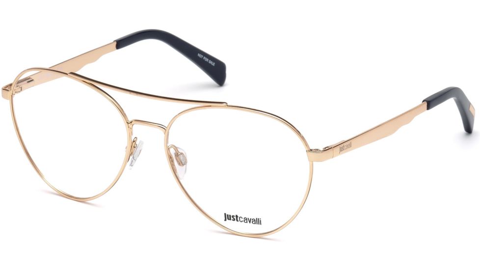 Just Cavalli JC0855 Eyeglass Frames - Shiny Pink Frame Color