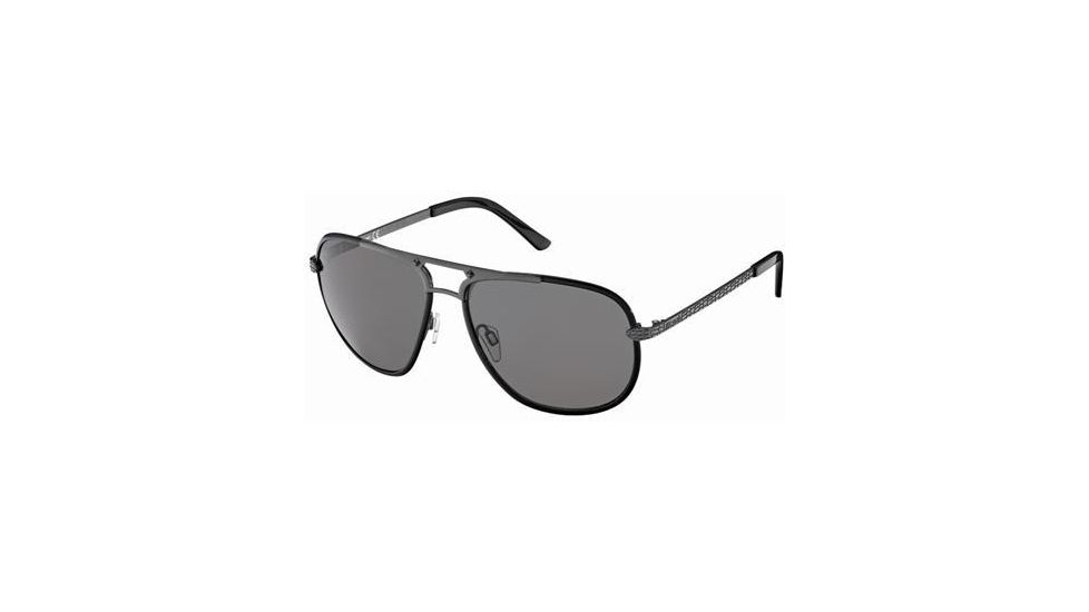 Just Cavalli JC411S Sunglasses - Shiny Gunmetal Frame Color, Smoke Lens Color