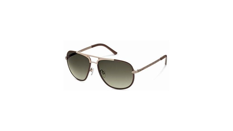 Just Cavalli JC411S Sunglasses - Shiny Light Brown Frame Color, Gradient Brown Lens Color
