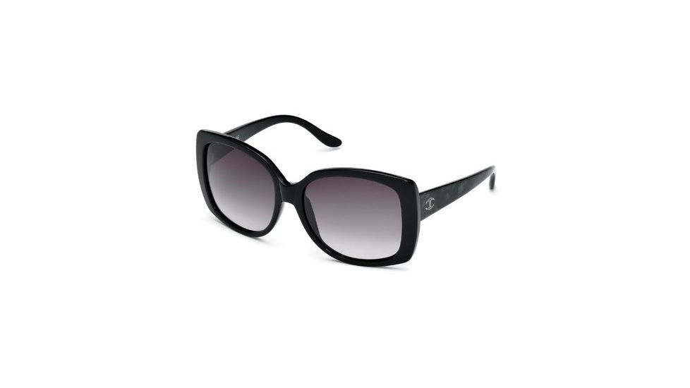 Just Cavalli JC500S Sunglasses - Black Frame Color, Gradient Smoke Lens Color