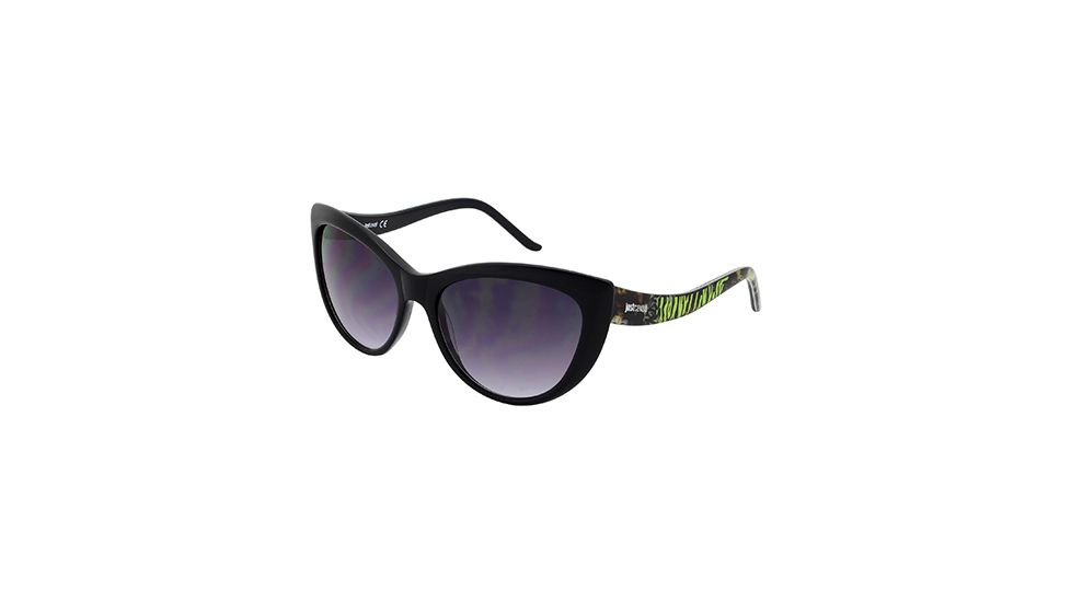 Just Cavalli JC631S Sunglasses - Shiny Black Frame Color, Gradient Smoke Lens Color