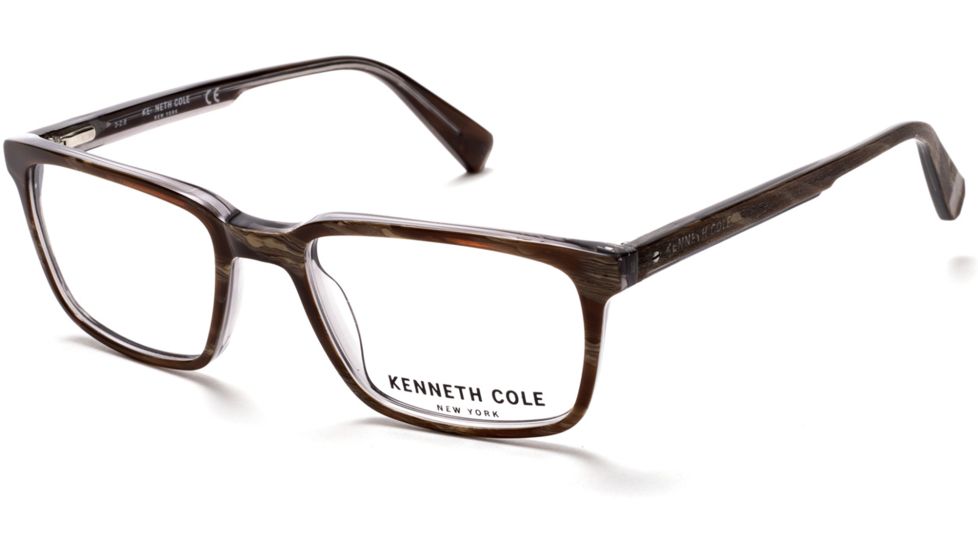 Kenneth Cole KC0293 Eyeglass Frames - Light Brown Frame Color