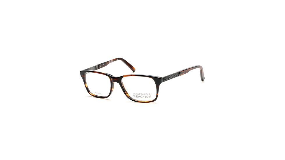 Kenneth Cole KC0775 Eyeglass Frames - Shiny Dark Brown Frame Color