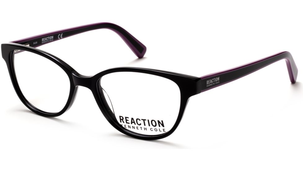 Kenneth Cole KC0812 Eyeglass Frames - Shiny Black Frame Color