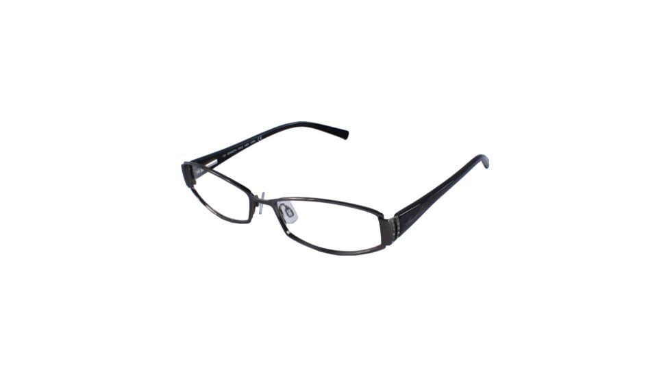 Kenneth Cole New York KC0147 Eyeglass Frames - Shiny Gun Metal Frame Color