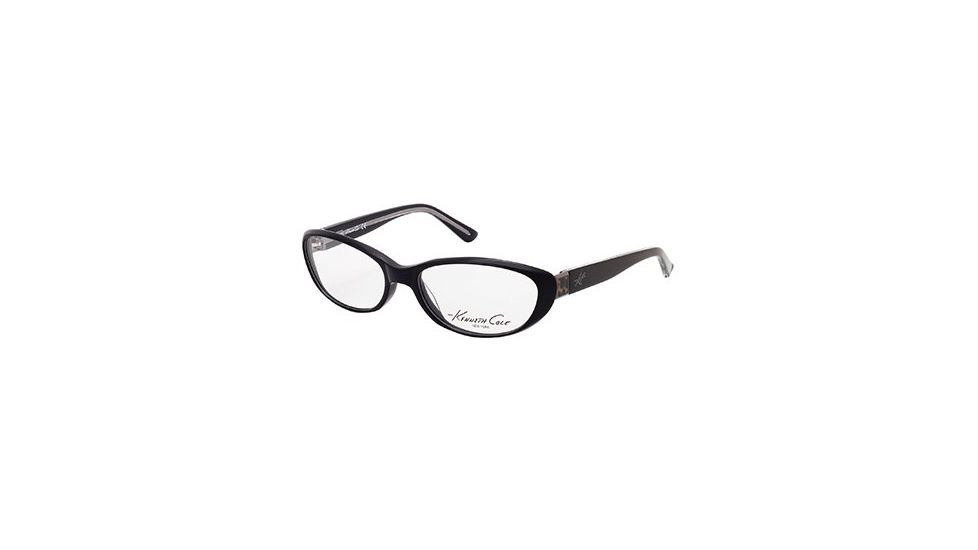 Kenneth Cole New York KC0189 Eyeglass Frames - Shiny Black Frame Color