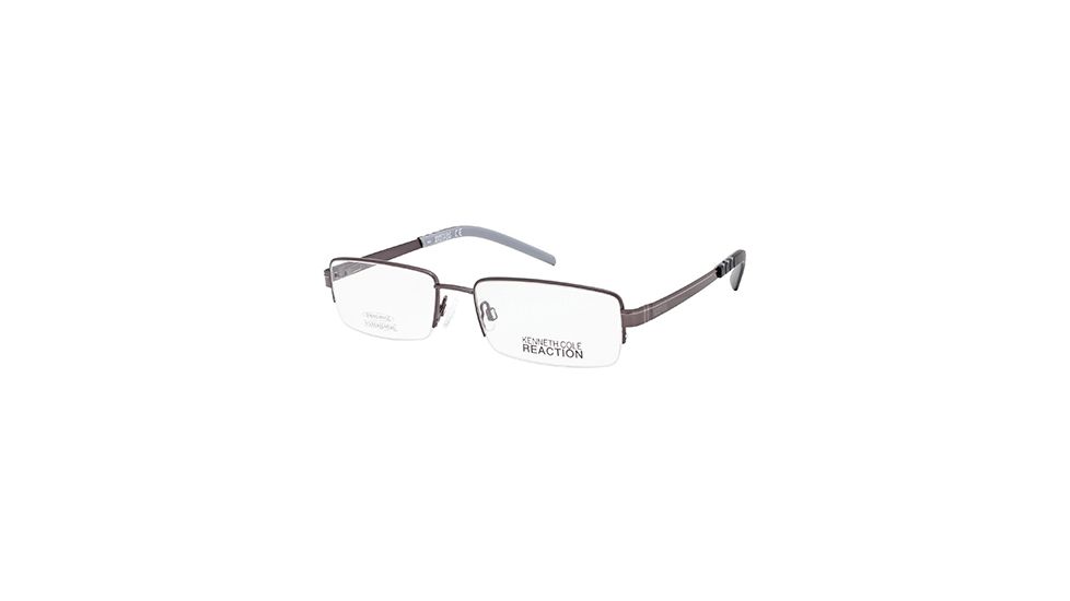Kenneth Cole New York KC0742 Eyeglass Frames - Shiny Gun Metal Frame Color