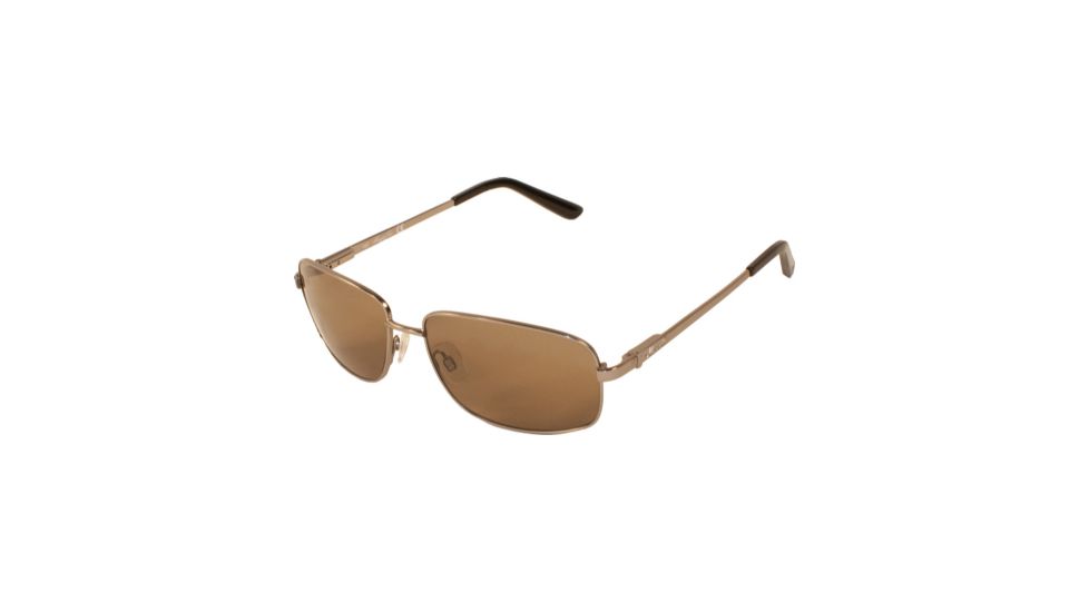 Kenneth Cole New York KC6091 Sunglasses - Matte Gun Metal Frame Color, Brown Lens Color