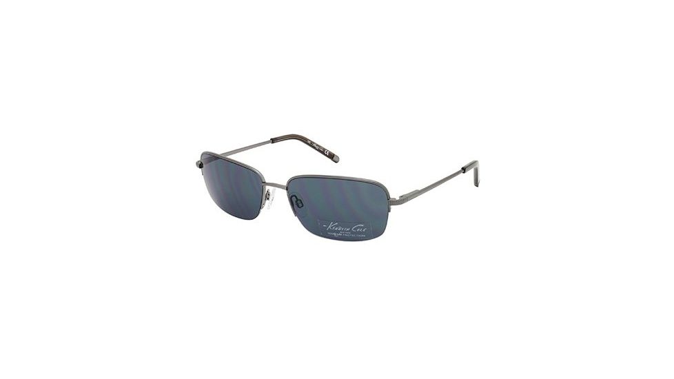 Kenneth Cole New York KC7024 Sunglasses - Shiny Dark Ruthenium Frame Color