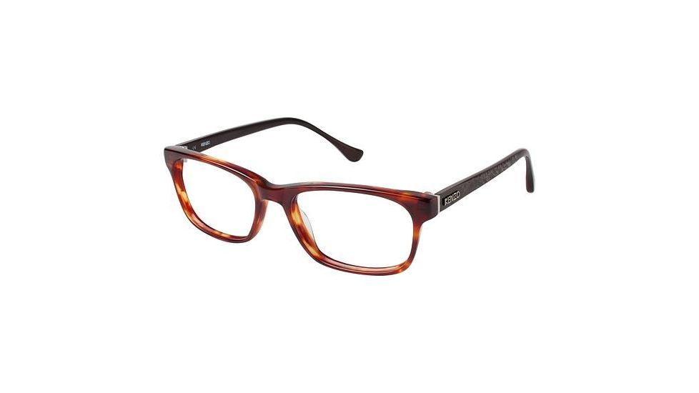 Kenzo 2211 Single Vision Prescription Eyeglasses - Frame TORTOISE KZ221102