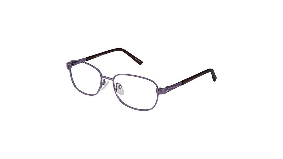 LAmy C By 523 Single Vision Prescription Eyeglasses - Frame Lilac/ Mulberry, Size 51/16mm CYCBL52302