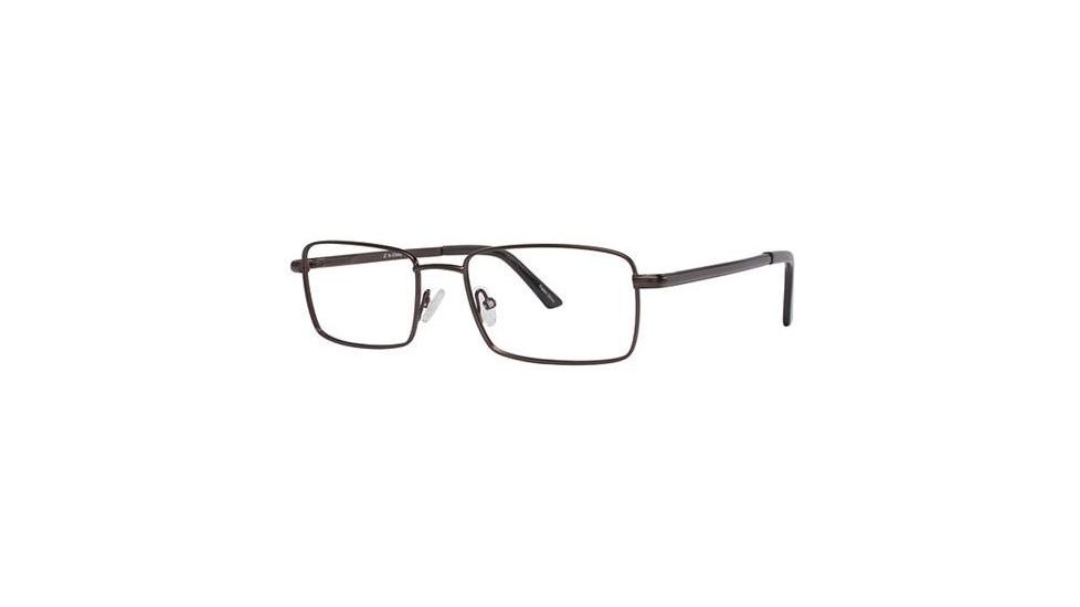 LAmy C By L'Amy 103 Progressive Prescription Eyeglasses - Frame Brown, Size 54/18mm CYCBL10302