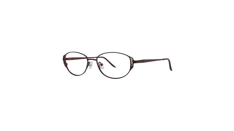 LAmy C by L'Amy 506 Progressive Prescription Eyeglasses - Frame Burgundy, Size 51/16mm CYCBL50601
