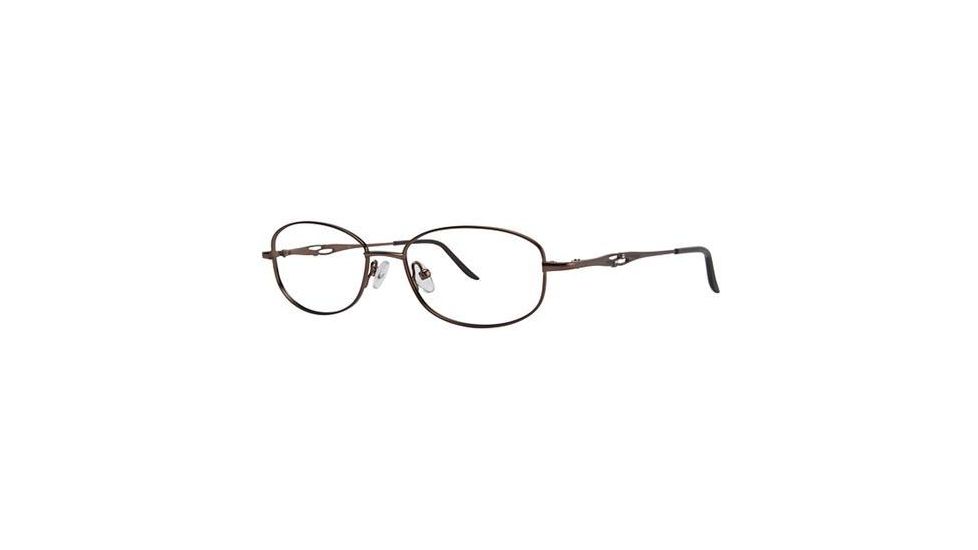 LAmy C by L'Amy 508 Bifocal Prescription Eyeglasses - Frame Brown, Size 50/16mm CYCBL50803