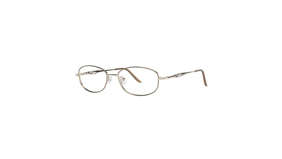 LAmy C by L'Amy 508 Bifocal Prescription Eyeglasses - Frame Gold, Size 50/16mm CYCBL50802