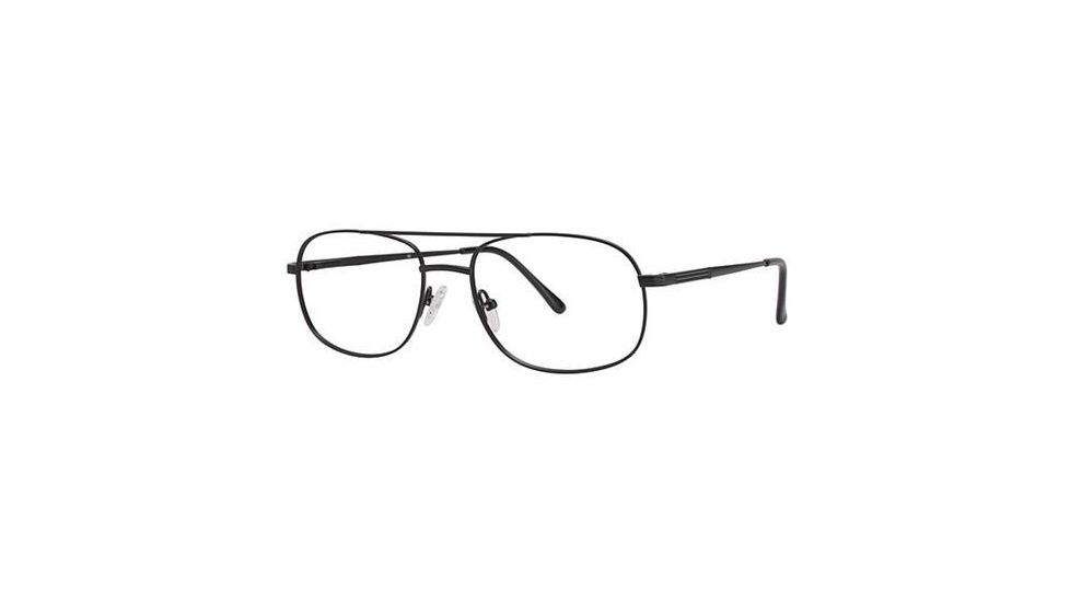 LAmy C By L'Amy 608 Progressive Prescription Eyeglasses - Frame Matte Black, Size 53/17mm CYCBL60803
