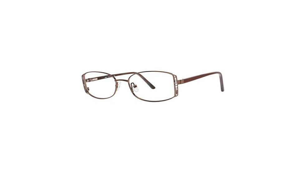 LAmy L'Accent 424 Bifocal Prescription Eyeglasses - Frame Brown, Size 52/17mm LYACCENT42401