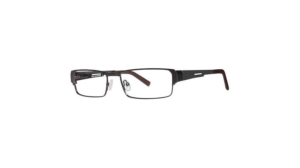 LAmy Marcel Progressive Prescription Eyeglasses - Frame Matte Brown, Size 54/16mm LYMARCEL03