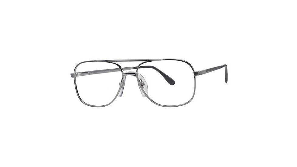 LAmy Westport Progressive Prescription Eyeglasses - Frame Gunmetal, Size 57/15mm LYWST0F264597