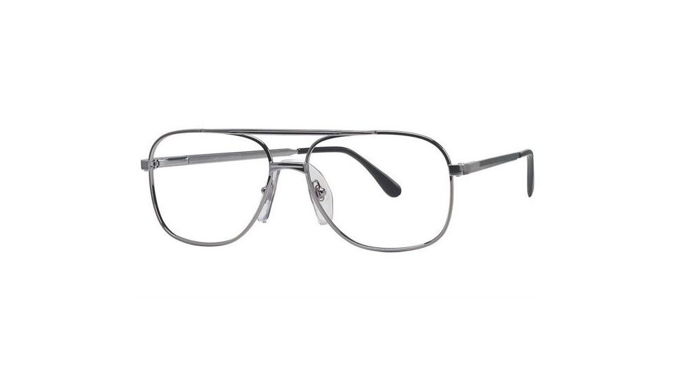 LAmy Westport Progressive Prescription Eyeglasses - Frame Gunmetal, Size 57/15mm LYWST0F264-555U01