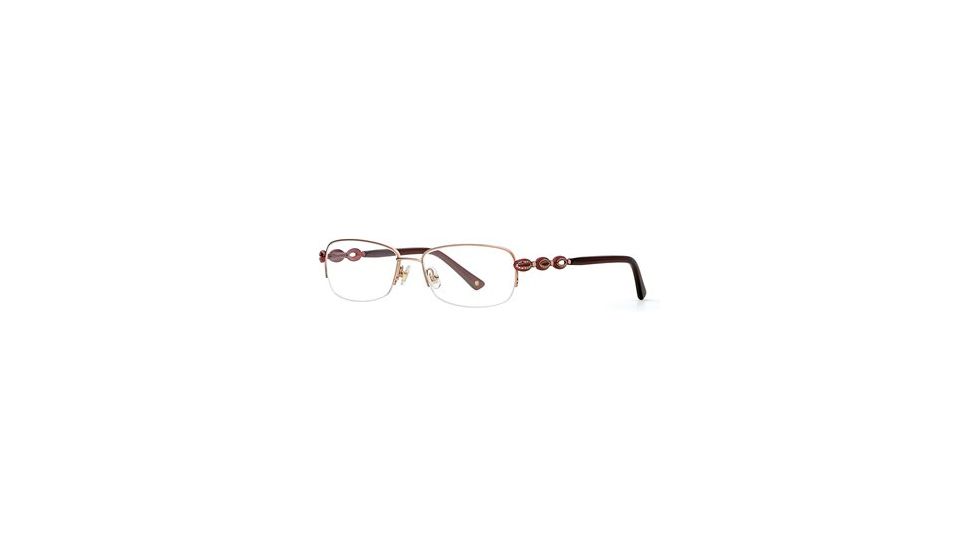 Laura Ashley Aerin SELA AERI00 Eyeglass Frames - Cinnamon SELA AERI005330 GO