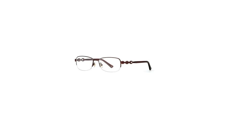 Laura Ashley Aerin SELA AERI00 Eyeglass Frames - Dark Roast SELA AERI005330 BN