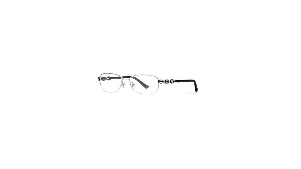 Laura Ashley Aerin SELA AERI00 Eyeglass Frames - Silver SELA AERI005330 SV