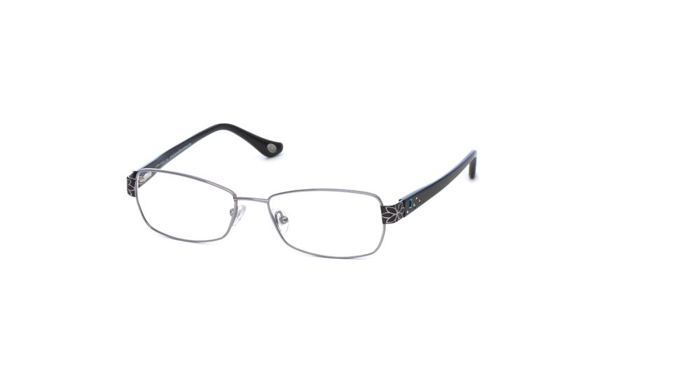 Laura Ashley Anita SELA ANIT00 Progressive Prescription Eyeglasses - Black SELA ANIT005335 BK