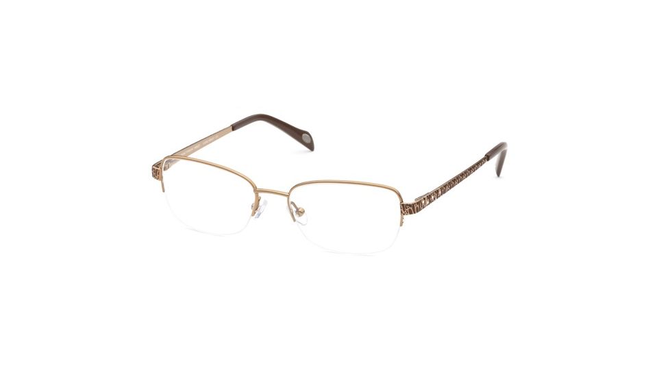 Laura Ashley Hadley SELA HADL00 Single Vision Prescription Eyeglasses - C1 - Copper SELA HADL005235 CO
