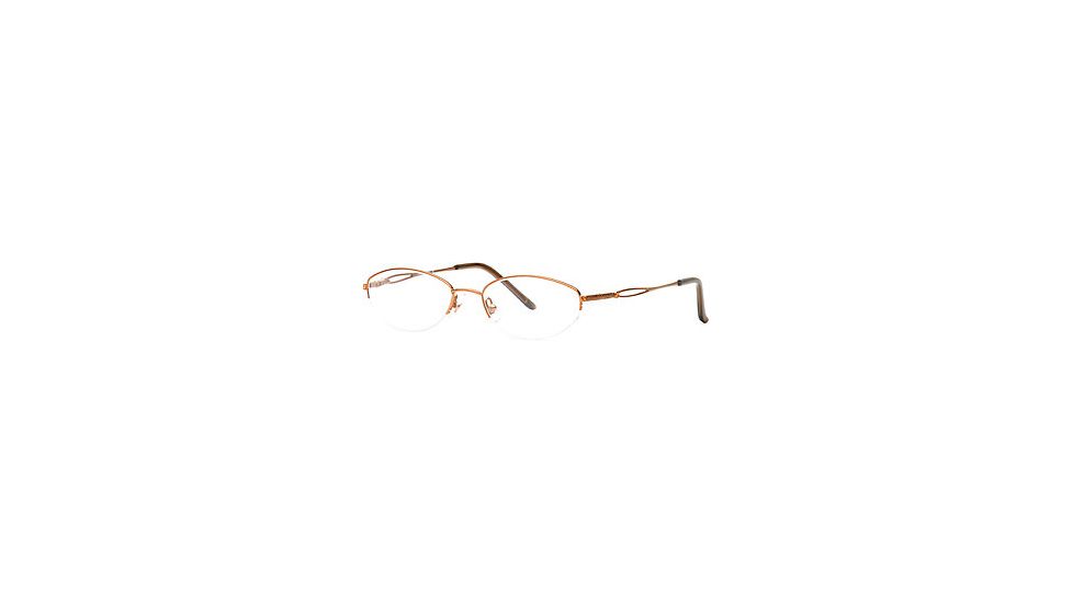 Laura Ashley Hilda SELA HILD00 Progressive Prescription Eyeglasses - Amber SELA HILD005235 BN