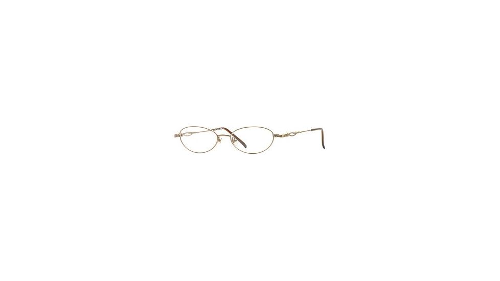 Laura Ashley Ivana SELA IVAN00 Single Vision Prescription Eyewear - Butter Cream SELA IVAN005035 GO