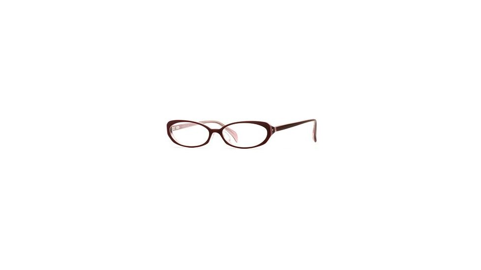 Laura Ashley Lana SELA LANA00 Eyeglass Frames - Burgundy SELA LANA005335 RD