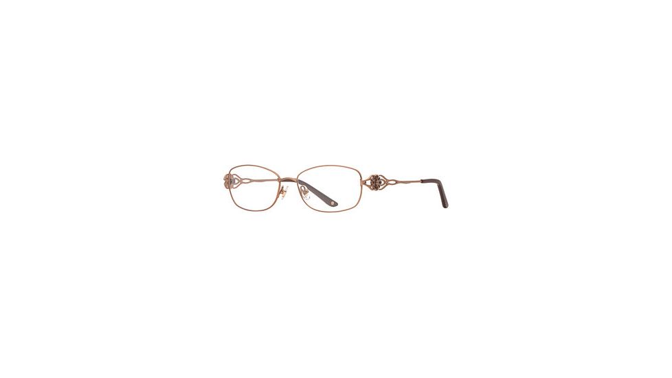 Laura Ashley Lilybell SELA LILB00 Progressive Prescription Eyeglasses - Caramel SELA LILB005435 BN