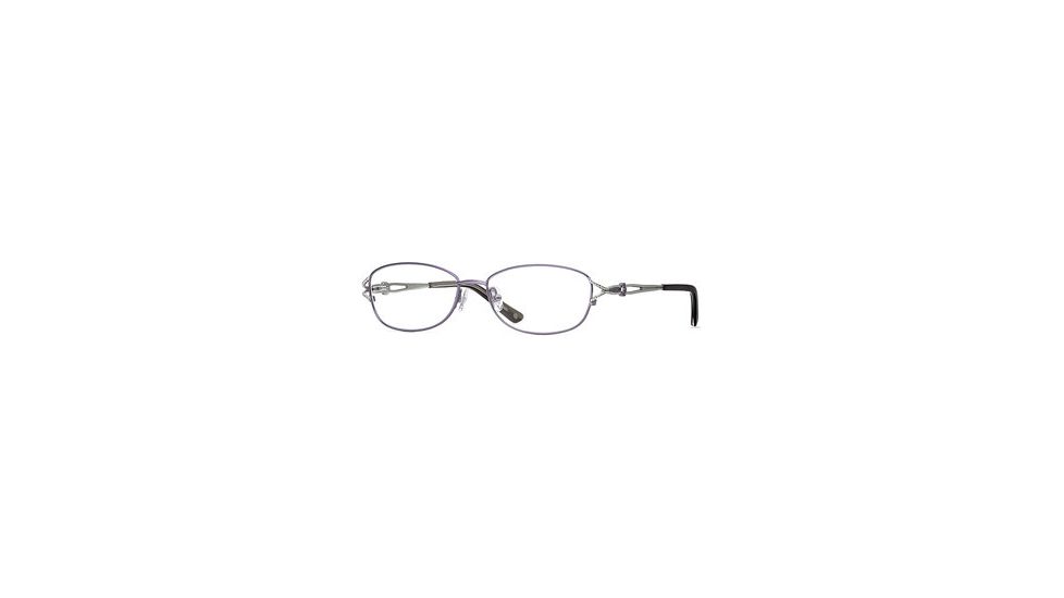 Laura Ashley Lorna SELA LORN00 Eyeglass Frames - Platinum SELA LORN005230 SV