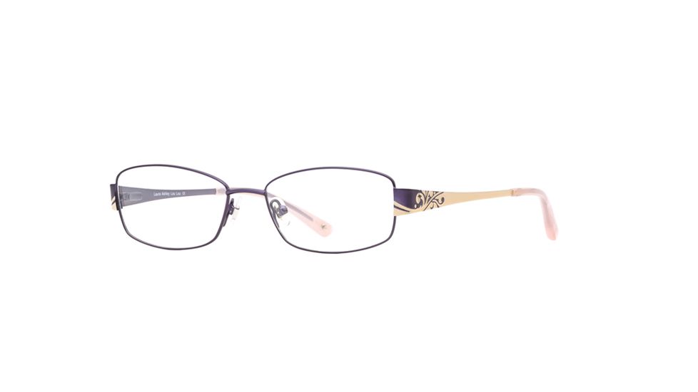 Laura Ashley Lou Lou SELA LOUL00 Progressive Prescription Eyeglasses - Navy Spice SELA LOUL005235 BL