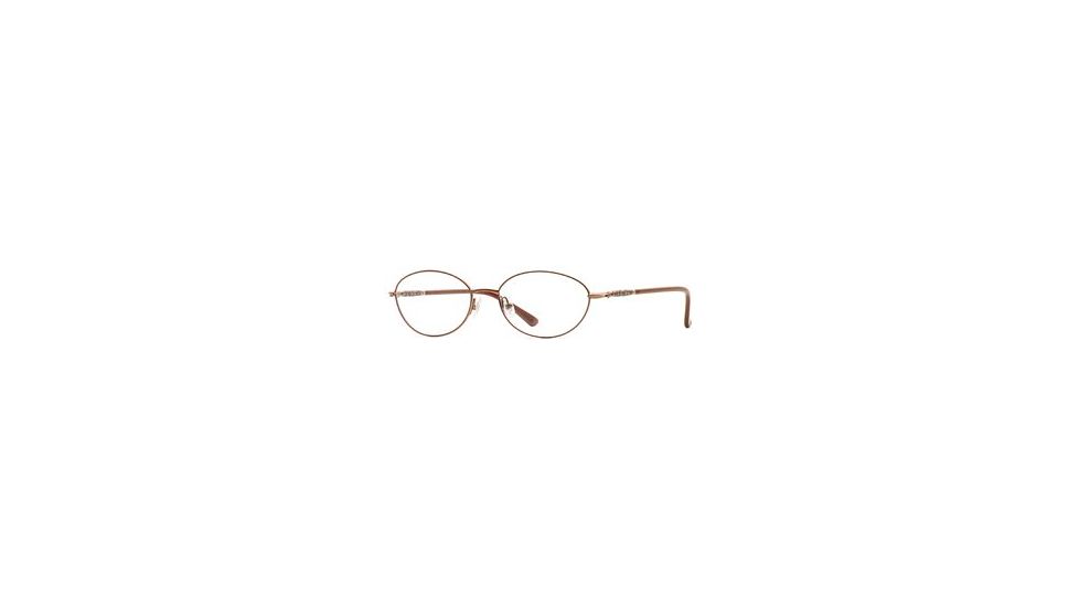 Laura Ashley Naomi SELA NAOM00 Bifocal Prescription Eyeglasses - Brown Rose SELA NAOM005235 BN